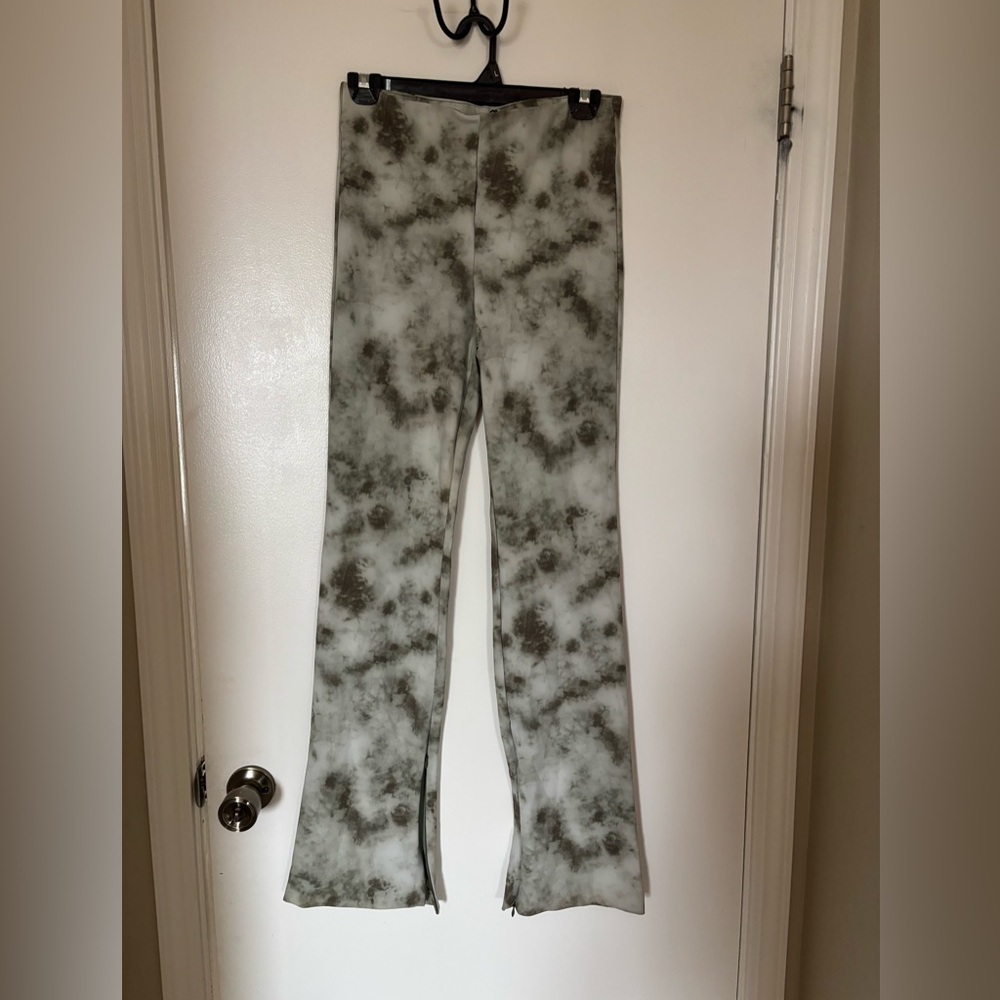 (ZARA) Stylish Tie-Dye Women's Pants